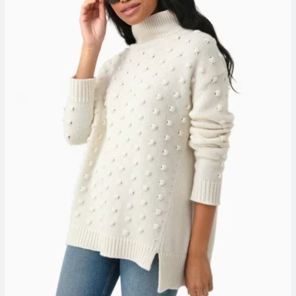 Tuckernuck Wool Cashmere Blend Alice Popcorn Knit Sweater Size large